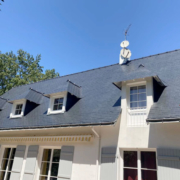 Hydrofuge sur toiture ardoise après - Ouest Habitat Couverture - Couverture, couvreur à Nantes (44)