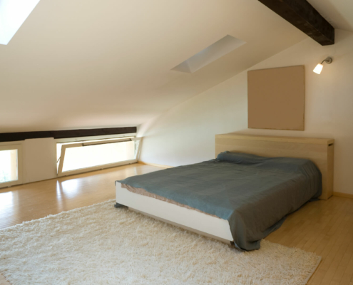 Ouest Habitat Couverture - Isolation sous rampant - Chambre